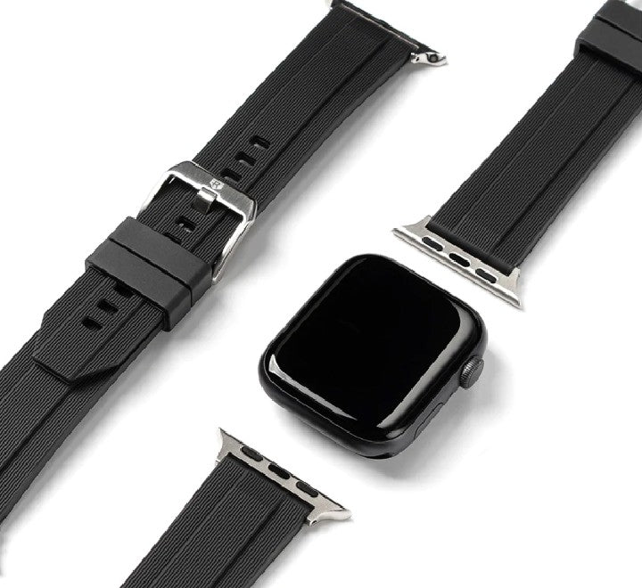 Ringke Rubber One Apple Watch Band for 38/40/41mm (Black), Apple Accessories, Ringke - ICT.com.mm