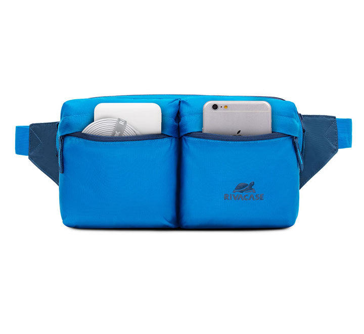 Rivacase 5511 Light Blue Waist Bag, Classic & Life Style Bags, Rivacase - ICT.com.mm