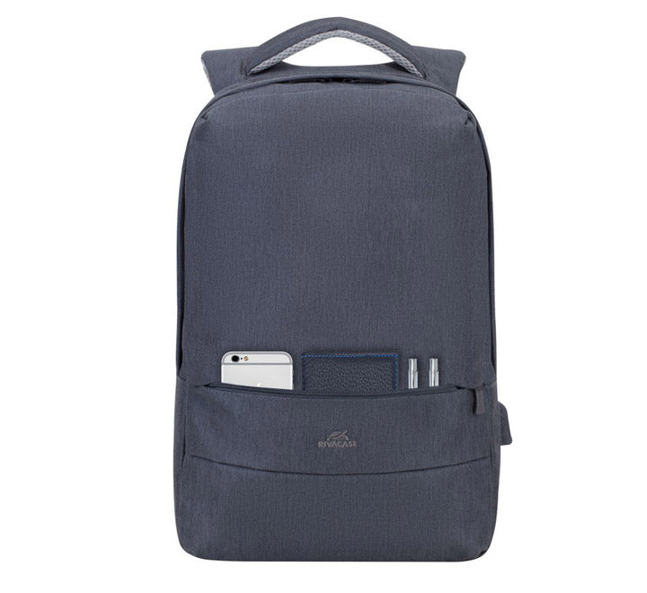 Rivacase 7562 Dark Gray Anti-Theft Laptop Backpack 15.6", Backpacks, Sleeves & Cases, Rivacase - ICT.com.mm