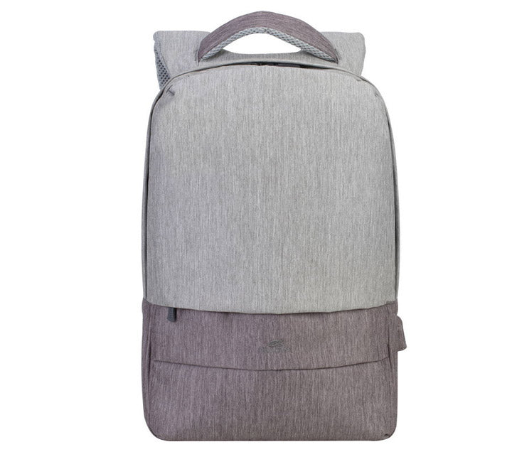 Rivacase 7562 Gray Mocha Anti-Theft Laptop Backpack 15.6", Backpacks, Sleeves & Cases, Rivacase - ICT.com.mm