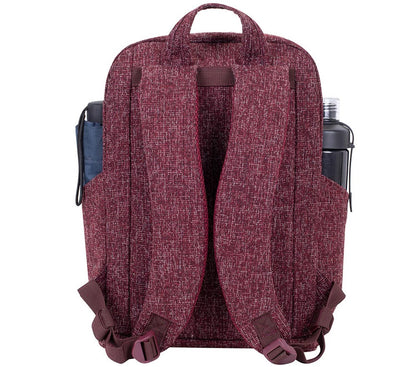 Rivacase 7923 Burgundy Red Laptop Backpack, Backpacks, Sleeves & Cases, Rivacase - ICT.com.mm