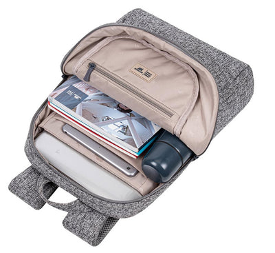 Rivacase 7923 Light Gray Laptop Backpack, Backpacks, Sleeves & Cases, Rivacase - ICT.com.mm