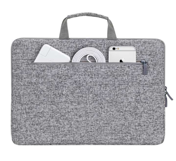 Rivacase ANVIK 7915 Light Grey Laptop Sleeve, Backpacks, Sleeves & Cases, Rivacase - ICT.com.mm
