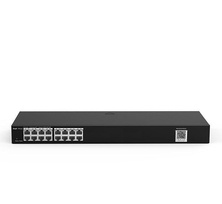 Ruijie RG-ES216GC Cloud Managed Switch For IP Surveillance - ICT.com.mm