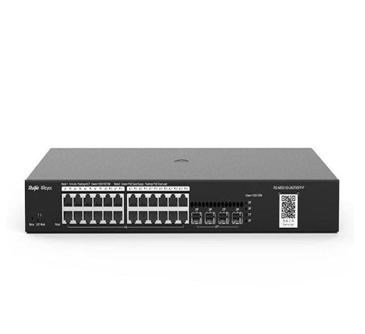 Ruijie RG-NBS3100-24GT4SFP-P Cloud Managed Switch, POE Switches, Ruijie - ICT.com.mm