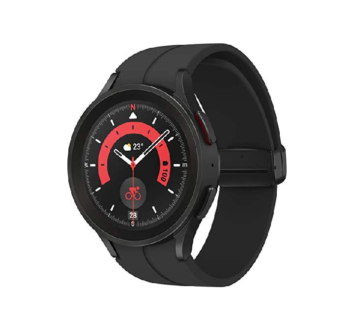 Samsung Galaxy Watch 5 Pro Bluetooth Titanium Black (45mm), Smart Watches, Samsung - ICT.com.mm