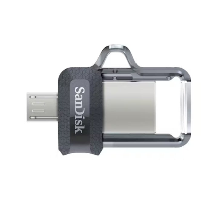 SanDisk 128GB Ultra Dual USB OTG Drive m3.0 (SDDD3-128G-G46), USB Flash Drives, SanDisk - ICT.com.mm