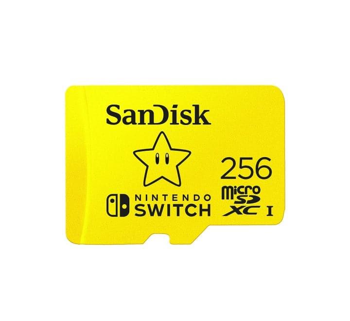 SanDisk 256GB MicroSDXC Card Licensed for Nintendo-Switch- SDSQXAO-256G-GN3ZN, Flash Memory Cards, SanDisk - ICT.com.mm