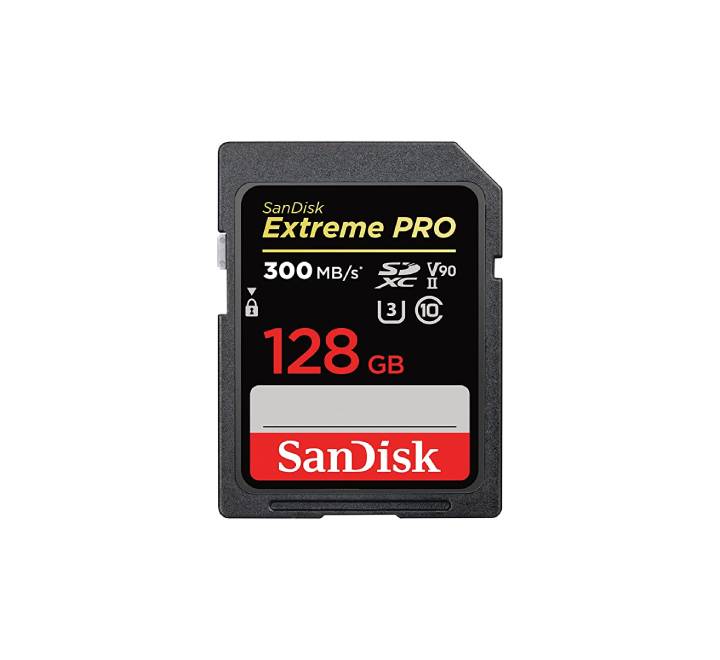 SanDisk Extreme Pro 128G Class 10 SDXC and SDXDK UHS-II Memory Card (SDSDXDK-128G-GN4IN), Flash Memory Cards, SanDisk - ICT.com.mm