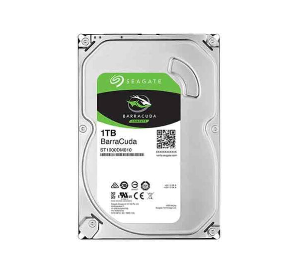 Seagate BarraCuda Desktop Internal Hard Drive 1TB - 3.5Inch SATA 6Gb/s 7200RPM 64MB Cache (ST1000DM010) - 10, Desktop Internal HDDs, Seagate - ICT.com.mm