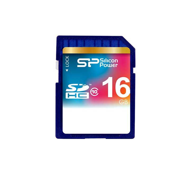 Silicon Power 16GB Memory Card (Class 10), Flash Memory Cards, Silicon Power - ICT.com.mm