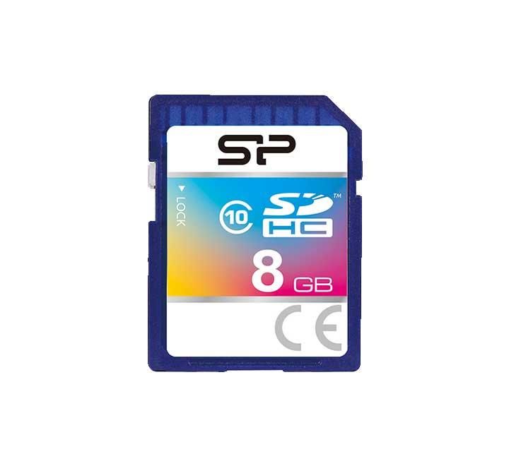 Silicon Power 8GB Memory Card (Class 10), Flash Memory Cards, Silicon Power - ICT.com.mm