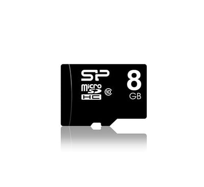 Silicon Power 8GB Micro SD Card (Class 10) Without Adaptor, Flash Memory Cards, Silicon Power - ICT.com.mm