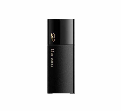Silicon Power Blaze B05 Flash Drive 32GB (Black), USB Flash Drives, Silicon Power - ICT.com.mm