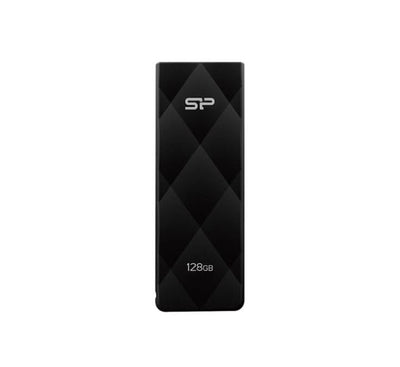 Silicon Power Blaze B20 Flash Drive 128GB (Black), USB Flash Drives, Silicon Power - ICT.com.mm