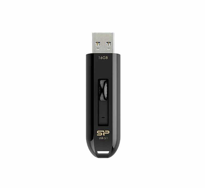 Silicon Power Blaze B21 Flash Drive 16GB (Black), USB Flash Drives, Silicon Power - ICT.com.mm