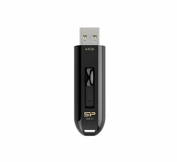 Silicon Power Blaze B21 Flash Drive 64GB (Black), USB Flash Drives, Silicon Power - ICT.com.mm