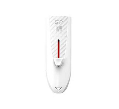 Silicon Power Blaze B25 Flash Drive 16GB (White), USB Flash Drives, Silicon Power - ICT.com.mm