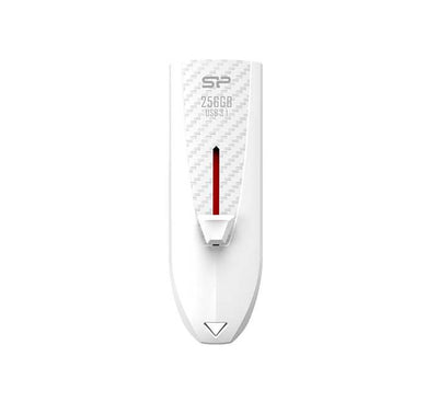 Silicon Power Blaze B25 Flash Drive 256GB (White), USB Flash Drives, Silicon Power - ICT.com.mm