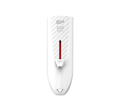 Silicon Power Blaze B25 Flash Drive 64GB (White), USB Flash Drives, Silicon Power - ICT.com.mm