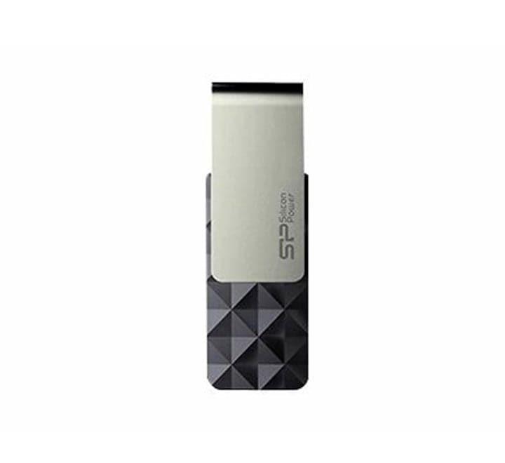 Silicon Power Blaze B30 Flash drive 16GB (Black), USB Flash Drives, Silicon Power - ICT.com.mm