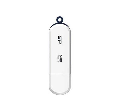 Silicon Power Blaze B32 Flash Drive White (64GB), USB Flash Drives, Silicon Power - ICT.com.mm