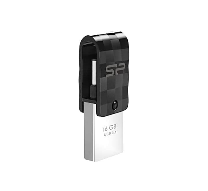 Silicon Power C31 USB OTG Flash Drive (16GB), USB Flash Drives, Silicon Power - ICT.com.mm