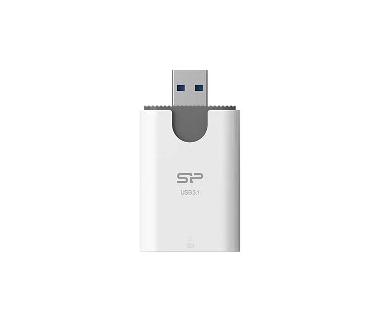 Silicon Power Combo U3 Card Reader TF/SD (White), Flash Memory Cards, Silicon Power - ICT.com.mm