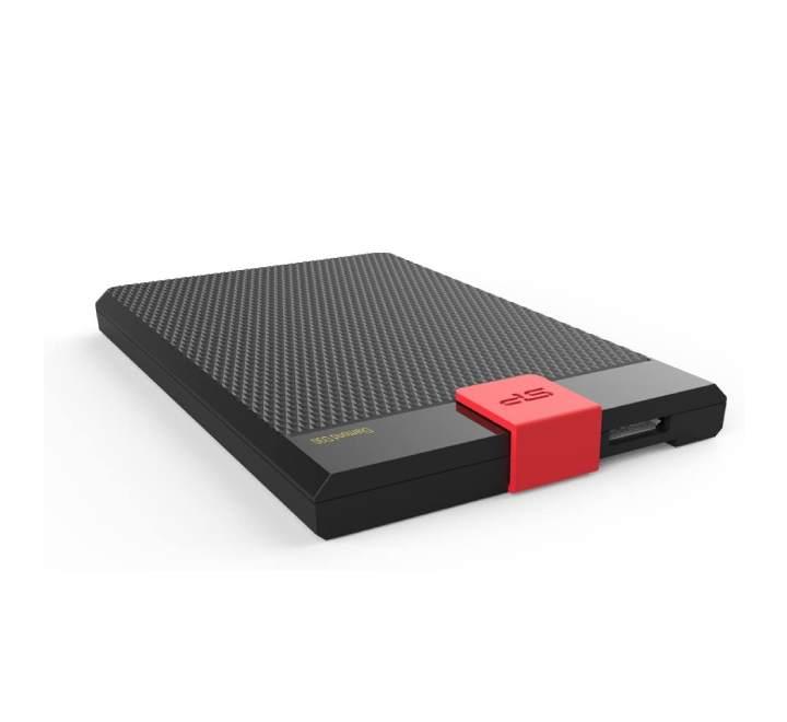 Silicon Power Diamond D30 Portable External Hard Drive Black/Red (1TB), Portable Drives HDDs, Silicon Power - ICT.com.mm