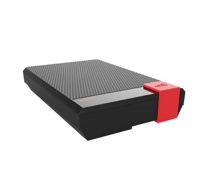 Silicon Power Diamond D30 Portable External Hard Drive Black/Red (2TB), Portable Drives HDDs, Silicon Power - ICT.com.mm
