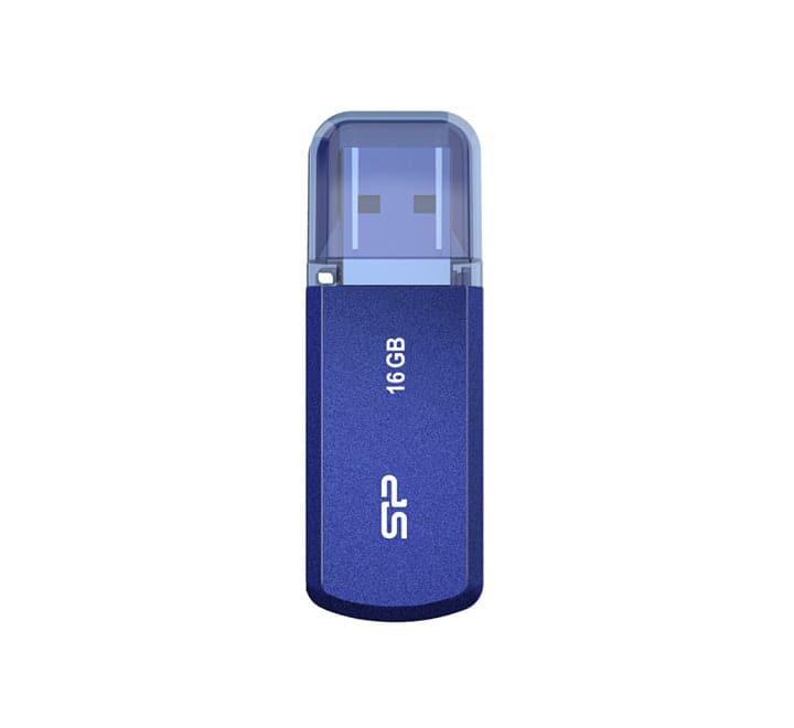 Silicon Power Helios 202 Flash Drive Blue (16GB), USB Flash Drives, Silicon Power - ICT.com.mm