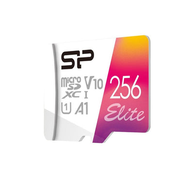 Silicon Power 256GB UHS-I A1V10 With Adapter, Flash Memory Cards, Silicon Power - ICT.com.mm