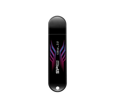 Silicon Power Blaze B10 Flash Drive Black (128GB), USB Flash Drives, Silicon Power - ICT.com.mm