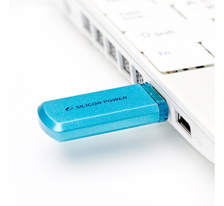 Silicon Power Helios 101 USB 2.0 Flash Drive Blue (16GB), , Silicon Power - ICT.com.mm