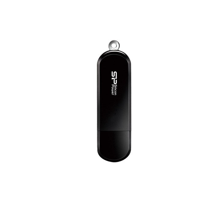 Silicon Power Luxmini322 USB 2.0 Flash Drive Black (32GB), USB Flash Drives, Silicon Power - ICT.com.mm