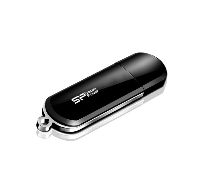 Silicon Power Luxmini322 USB 2.0 Flash Drive Black (32GB), USB Flash Drives, Silicon Power - ICT.com.mm