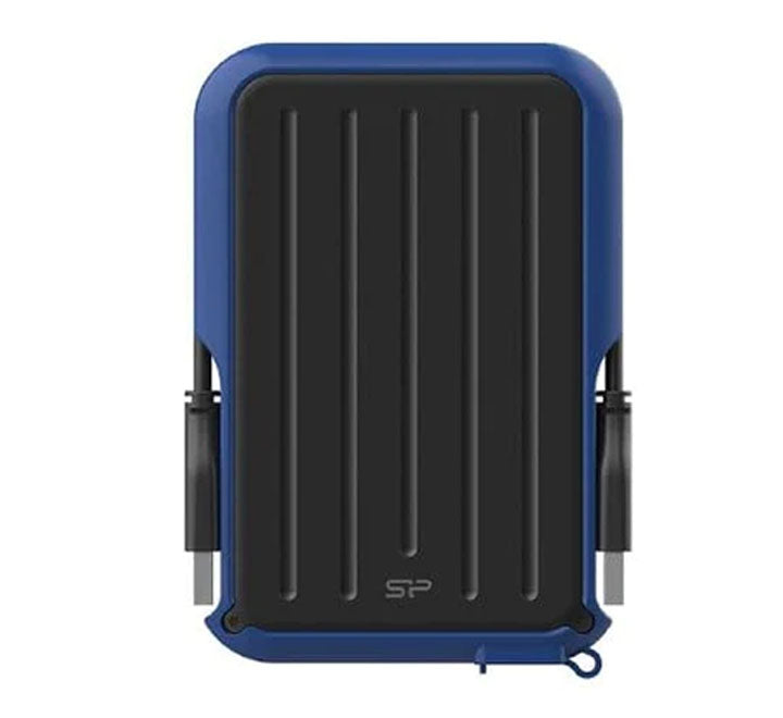 Silicon Power Storage Hard Drive Armor A66 Blue (5TB), Portable Drives HDDs, Silicon Power - ICT.com.mm
