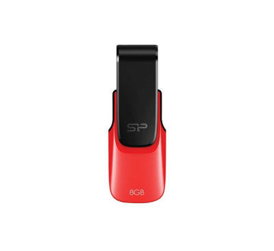 Silicon Power Ultima U31 USB 2.0 Flash Drive Red (8GB), USB Flash Drives, Silicon Power - ICT.com.mm