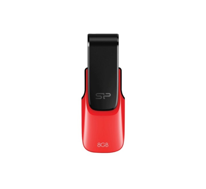 Silicon Power Ultima U31 USB 2.0 Flash Drive Red (8GB), USB Flash Drives, Silicon Power - ICT.com.mm