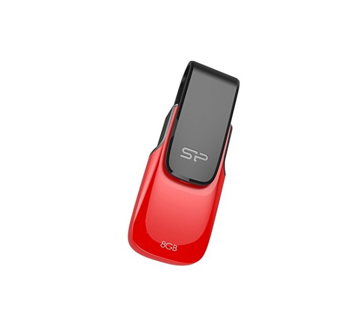 Silicon Power Ultima U31 USB 2.0 Flash Drive Red (8GB), USB Flash Drives, Silicon Power - ICT.com.mm