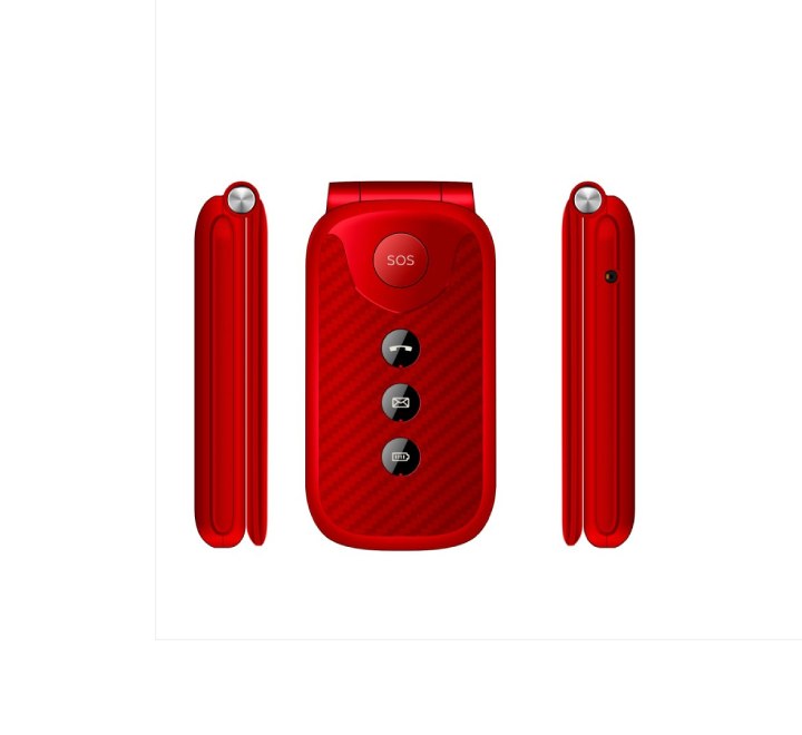 Singtech F11 Feature Phone (Red), Feature Phones, Singtech - ICT.com.mm
