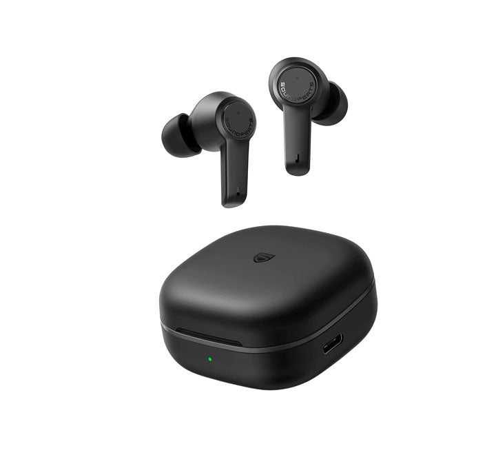 SoundPEATS T3 Active Noise Cancelling TWS Earbuds (Black), Earbuds, SoundPEATS - ICT.com.mm