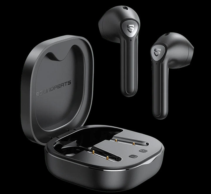 SoundPEATS TrueAir 2 True Wireless Earbuds (Black), Earbuds, SoundPEATS - ICT.com.mm