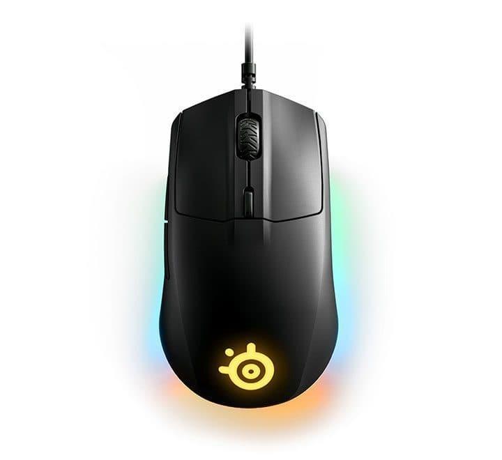 Steelseries Rival 3 Gaming Mouse (Black), Gaming Mice, Steelseries - ICT.com.mm