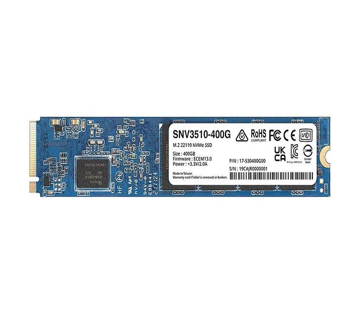 Synology M.2 NVMe SSD 400GB (SNV3510-400G), Internal SSDs, Synology - ICT.com.mm