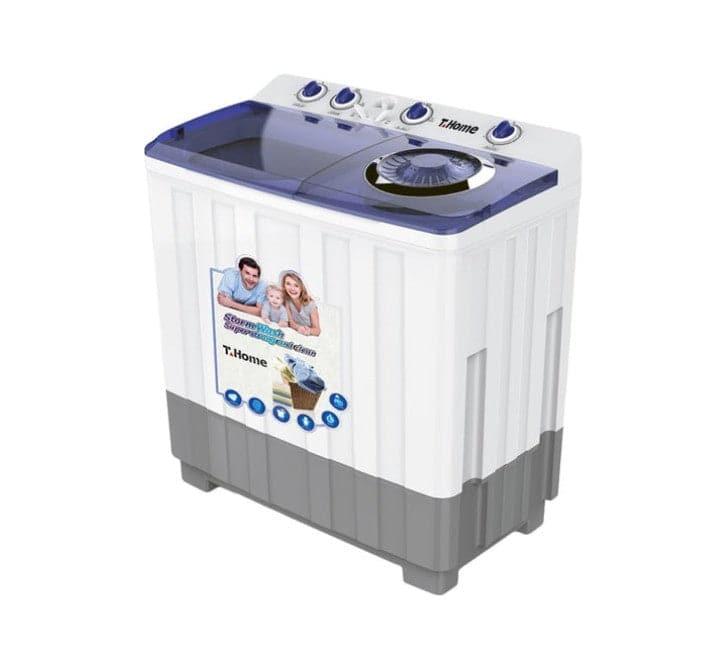 T-Home 13Kg Twin Tub Washine Machine (TH-K13WT150), Washer, T-Home - ICT.com.mm