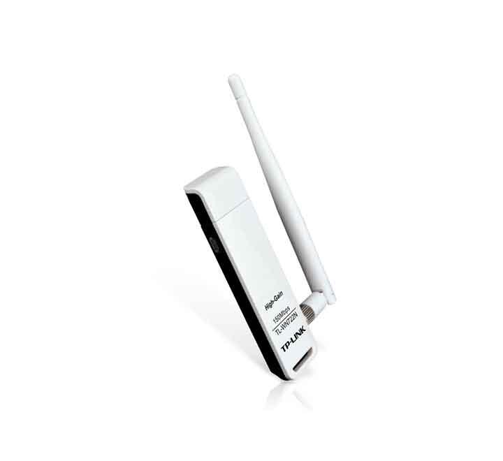 TP-Link TL-WN722N 150Mbps High Gain Wireless USB Adapter, Wireless Adapters, TP-Link - ICT.com.mm