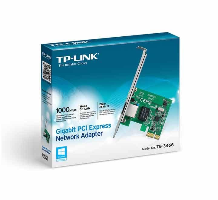 TP-Link TG-3468 Gigabit PCI Express Network Adapter, Wireless Adapters, TP-Link - ICT.com.mm