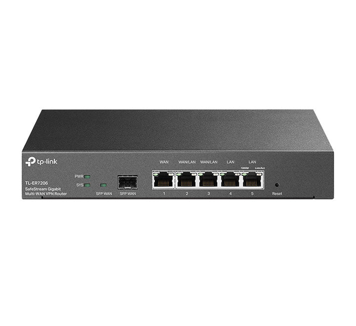 TP-Link TL-ER7206 SafeStream Gigabit Multi-WAN VPN Router, VPN Routers, TP-Link - ICT.com.mm