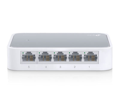 TP-Link 5-Port 10/100Mbps Desktop Switch (TL-SF1005D), Unmanaged Switches, TP-Link - ICT.com.mm